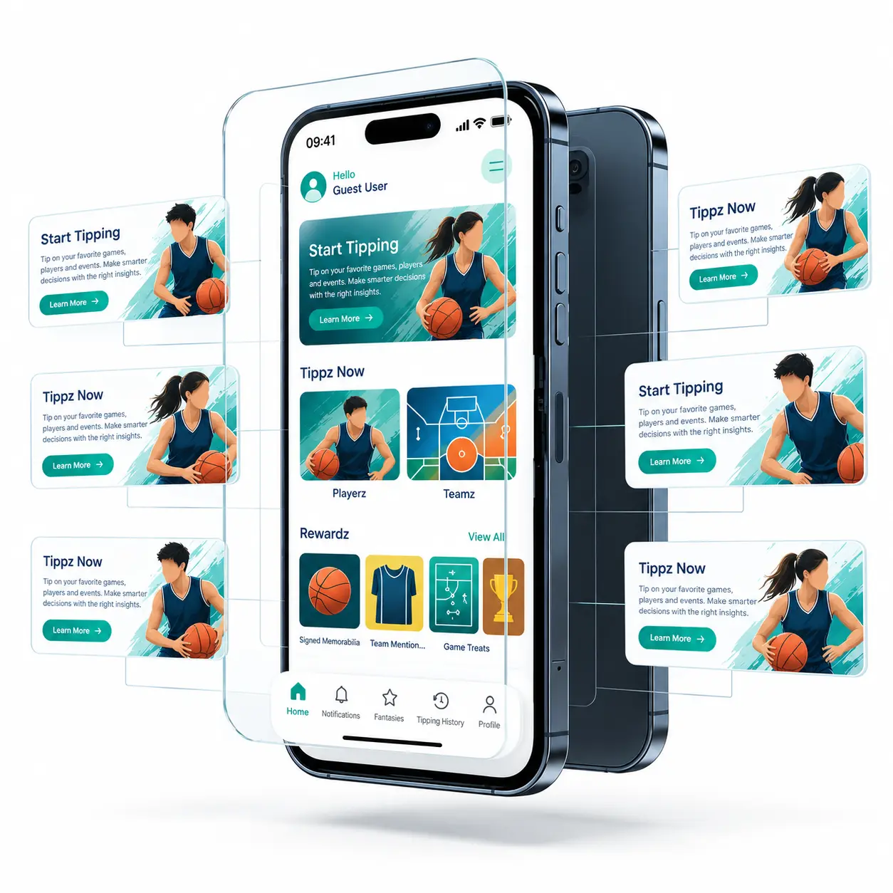 PROTIPPZ App Mockup