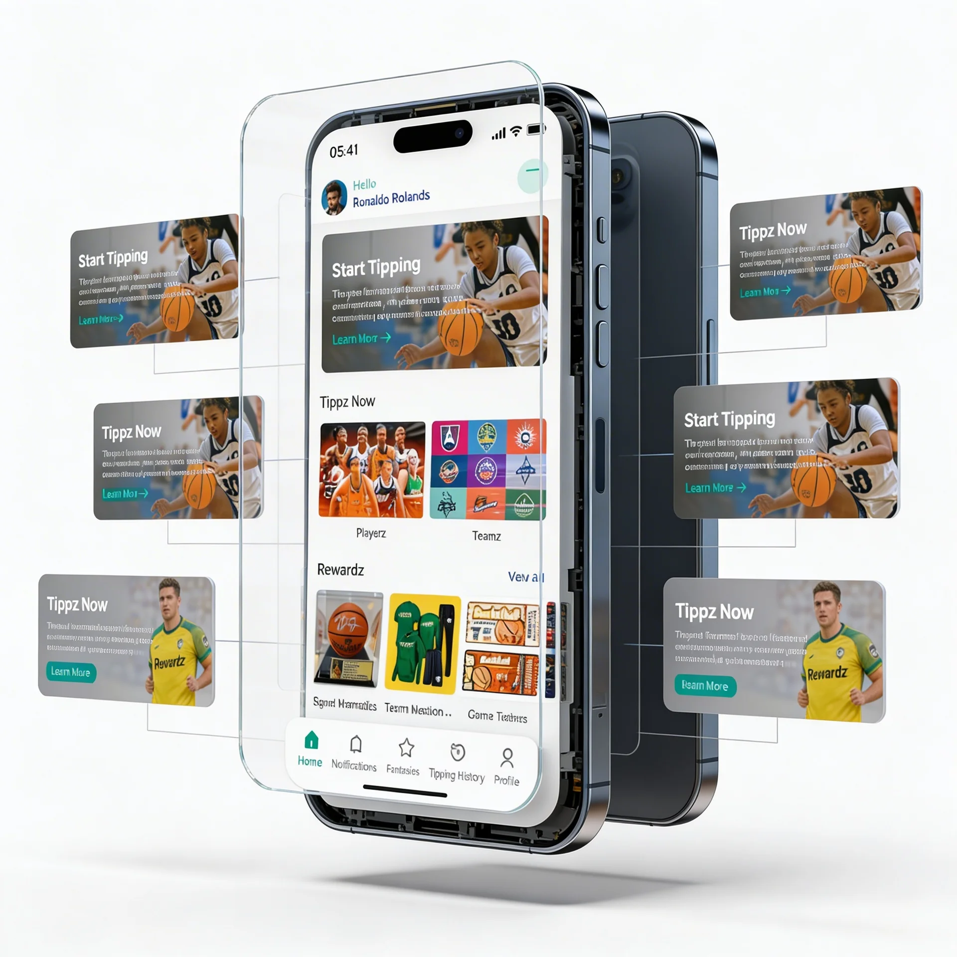 PROTOPPZ App Mockup